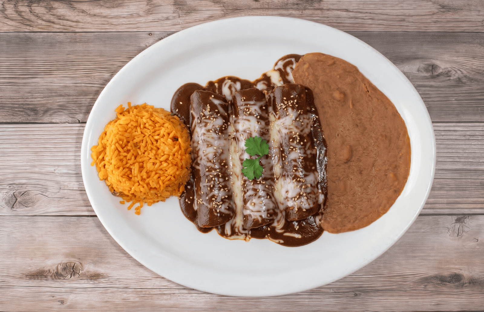 Enchiladas De Mole